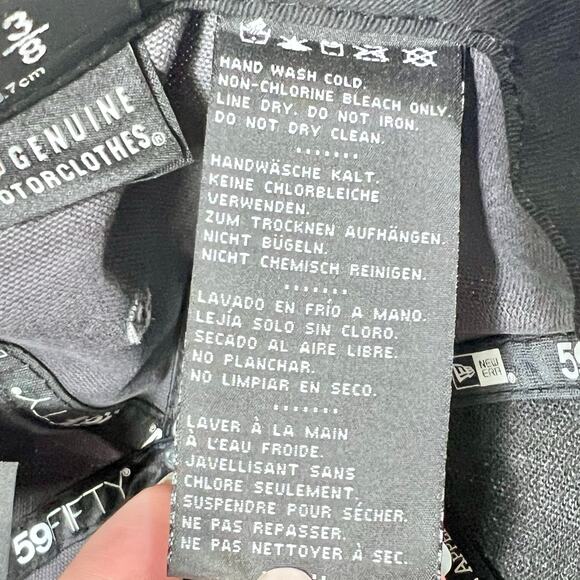 Harley-Davidson Eagle 59fifty Hat Cap Gray Size 7 3/8 Baseball New with Tags - Picture 11 of 11